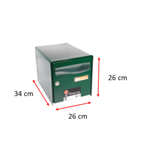 Dimensions d'une boîte à lettre standardisée