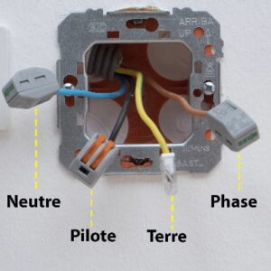 les fils pour brancher un radiateur electriques